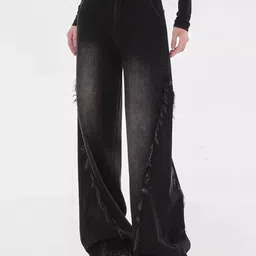 StyleCast Women Wide Leg Mid-Rise Light Fade Cotton Jeans-picture-19