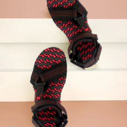Men Sparx Men SS-202 Black Red Floater Sandals Sandal-image-70