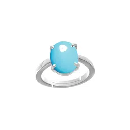 RRVGEM 11.00 KT to 12.00 KT Turquoise Firoza Unheated Untreated Ring-40