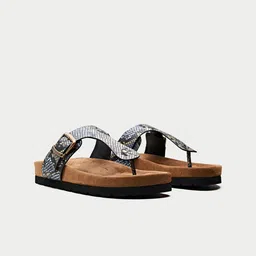 Oroh Women T-Strap Flats with Buckles-image-92