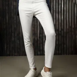 High Star Women Comfort Skinny Fit Mid-Rise Stretchable Jeans-image-29