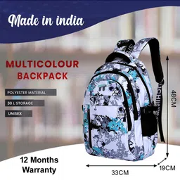 Tinytot Unisex Kids Geometric Backpack image 4
