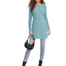 BAESD Women Round Neck Longline Top-image-8