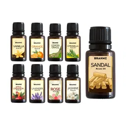Brahmz 9-Pcs Transparent Essential Oils - 10 ml image 1