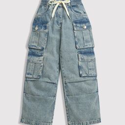 Tiny Girl Girls Heavy Fade Mid-Rise Cotton Jeans-picture-42
