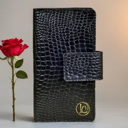 Luxurio Craft Men Animal Textured Leather Passport Holder with Passport Holder-38