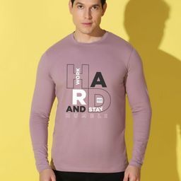 WOOSTRO Men Typography Printed Slim Fit T-shirt-image-61
