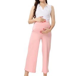 EASY MOM Women Maternity Palazzos-image-58