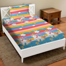 IVAZA Cotton Single Bedsheets-image-41