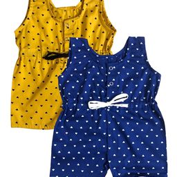 The Creators Unisex Kids Printed Basic Jumpsuit-18