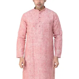 Exotic India Men Pure Handspun Charkha Cotton Kurta Pajama-image-79
