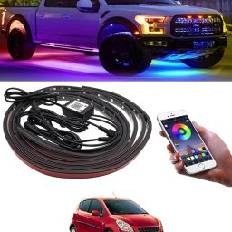 Multicolor Shine Chassis Underglow Kit Wireless Remote/Phone Control For Car-218 Car Fancy Lights-image-75