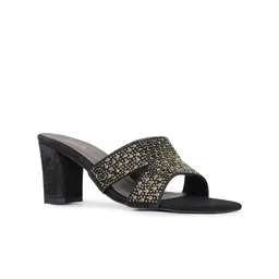 Inc 5 Women Embellished Party Block Heel Sandals-picture-1