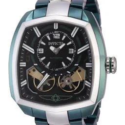 Invicta Men Dial & Stainless Steel Bracelet Style Straps Analogue Automatic Watch 44001-23
