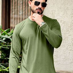 THE BEETEL HOUSE Men Solid Round Neck Cotton T-shirt-picture-43
