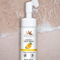 SKINNYSWEET Vitamin C Face Wash With Niacinamide For Brightening - 150 ml-13