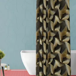 ArtzFolio Single Piece Waterproof Polyester Shower Curtain-picture-48