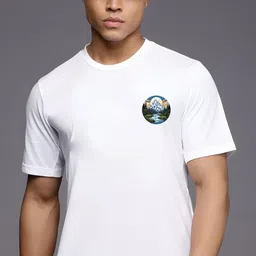 CASUALBUD Graphic Printed Round Neck Running Tshirt-image-7