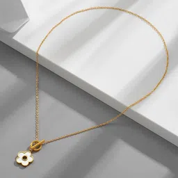 MYKI Stainless Steel Gold-Plated Artistic Chain-45
