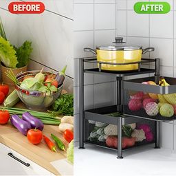 Go Hooked Black Set of 1 Regular Multi-Utility Organisers image 4