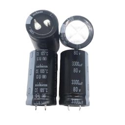 Nichicon GU 3300uF 80V Capacitor 25x45mm Snap-in PSU Capacitor High Voltage Electrolytic Capacitor For Power Supplies Commonly Used In Power Supply Units - RS2088Nichicon GU 3300uF 80V Capacitor 25x45mm Snap-in PSU Capacitor High Voltage Electrolytic Capacitor For Power Supplies Commonly Used In Power Supply Units - RS2088-21