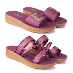 BERSACHE Women Open Toe Flats-41
