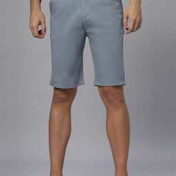 Hence Men Cotton Relaxed Fit Chino Stretchable Shorts-image-71