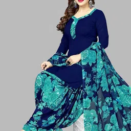 SIMPLYETHNIC Floral Printed Unstitched Dress Material-picture-24