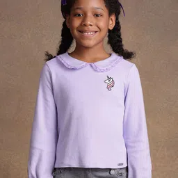 One Friday Peter Pan Collar Cotton Top-image-30