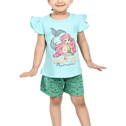 Smuktar garments Girls Blue Clothing Set-image-68