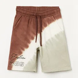 Fame Forever by Lifestyle Boys Colourblocked Printed Denim Shorts-image-17