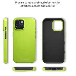 DailyObjects Solid Enamel Bumper MagSafe iPhone 13 Mini Back Case image 4