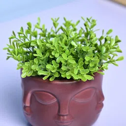 MARKET99 Red Cylindrical Shaped Ceramic Vase-56