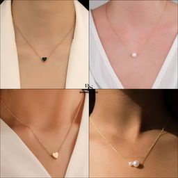 Boghra Sales Set Of 4 Gold-Plated Brass Pearls Chain-54