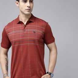 Van Heusen Geometric Printed Pure Cotton Slim Fit T-shirt-picture-36