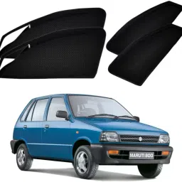 Rear Window, Side Window Sun Shade For Maruti Suzuki 800-image-2
