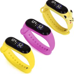 HYPERLEX 3 COMBO Stylish Digital LED Bracelet Band Wrist Watch for Kids, Boys & Men-image-74