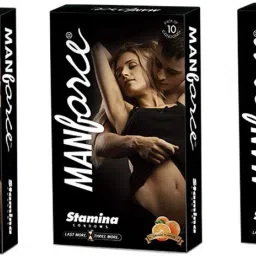 Premium Stamina Orange Flavoured Super Extra Dotted Lubricated Last More, Thrill More Pleasure Condoms Condom-22