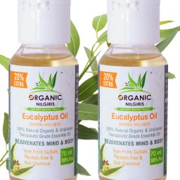 Eucalyptus Oil 100% Natural Nilgiri thailam, Neelgiri tel for sinus, cold, natural sanitizer, skin & mehandi diffuser, headache-1