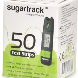 Sugartrack TD-4265 50 Glucometer Strips-13