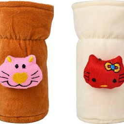 da anushi Soft Hosiery Baby Feeding Bottle Cover – Easy to Grip, Suitable for 60-125 ML-picture-19