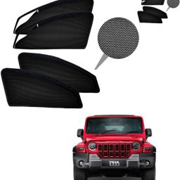 Rear Window, Side Window Sun Shade For Mahindra Thar-image-48