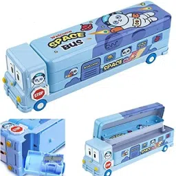 Magic bus magic bus Art Metal Pencil Box-5