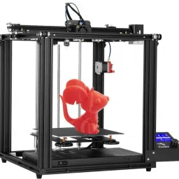 Ender-5 Pro 3d printer Cubic-constructure 3d printer kit, dual Y-axis designed, silent motherboard included to avoid noise occurs, together with a removable platform, these features help unlock the uninterrupted printing of 100% filament feed in-out.| Build Volume 220 x 220 x 300mm 3D Printer-3