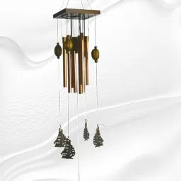 8-Pipe Wind Chime – Bring Peace, Positivity, and Serenity to Your Space Aluminium, Wood Windchime-image-90