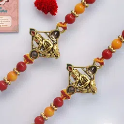 MEIRA JEWELLERY 2-Pcs Mauli Thread Rhaki With Greeting Card & Roli Chawal-image-44