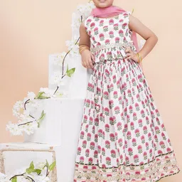 Modish Couture Girls Embellished Ready to Wear Lehenga & Blouse With Dupatta-picture-12