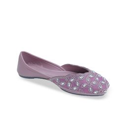 CATBIRD Women Embellished Ethnic Mojaris Flats-image-41