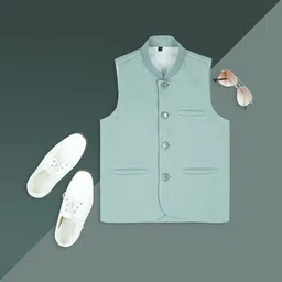 YK Boys Woven Nehru Jackets-picture-26