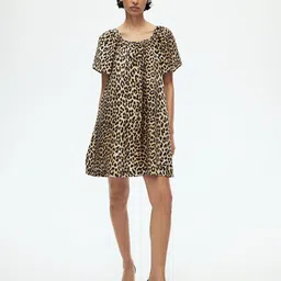 H&M Women Printed A-Line Dresses-image-81